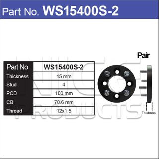 Wheel Spacers With Wheel Studs