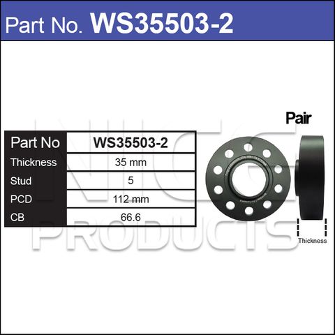 Hub Centric Wheel Spacers