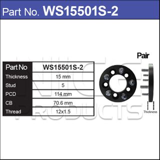 Wheel Spacers With Wheel Studs