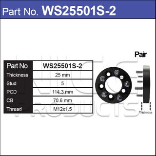 Wheel Spacers With Wheel Studs