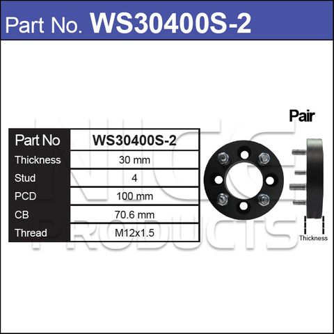 Wheel Spacers With Wheel Studs