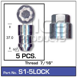 Lock Nuts (set of 5)