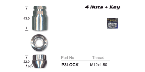 Lock Nuts (set of 4)