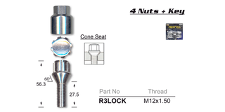 Lock Nuts (set of 4)