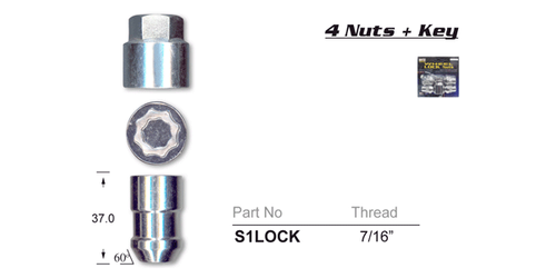 Lock Nuts (set of 4)