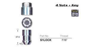 Lock Nuts (set of 4)