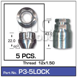 Lock Nuts (set of 5)