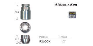 Lock Nuts (set of 4)