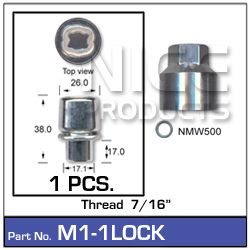 Lock Nuts (set of 1)