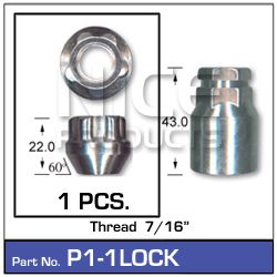 Lock Nuts (set of 1)