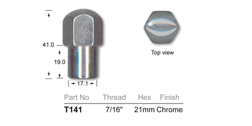 Chrome Nut