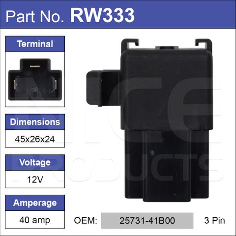 FLASHER RELAY 25731-41B00