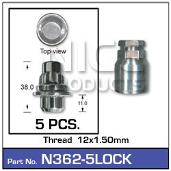 Lock Nuts (set of 5)