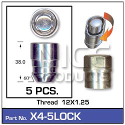 Lock Nuts (set of 5)