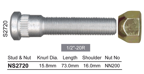 Long Stud & Nut