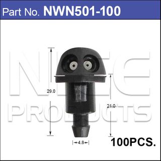 Nozzle Push-on pk100