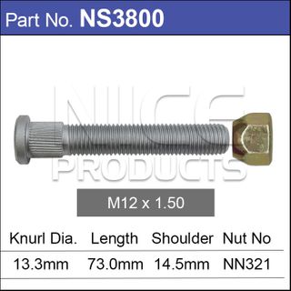 Long Stud & Nut