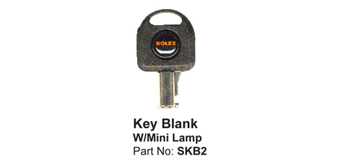 Solex Key w/Battery