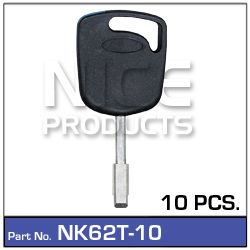 Key Blank W/Trans (10)