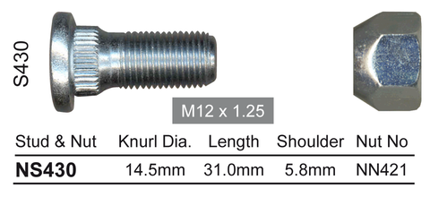 Stud & Nut