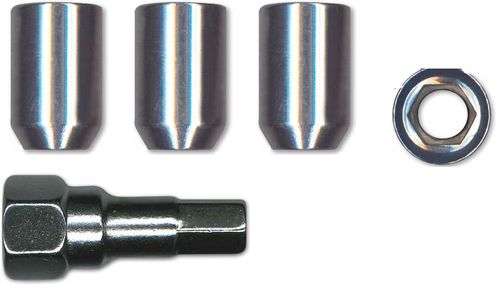 Lock Nuts 4+Key