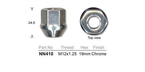 Chrome nut