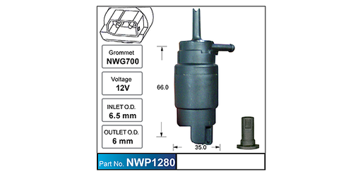 Washer Pump (1272)