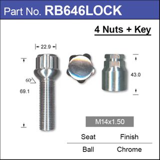 Lock Nuts (set of 4)
