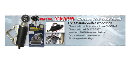 Motorcycle Disk Lock