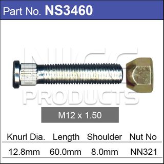 Long Stud & Nut