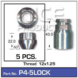 Lock Nuts (set of 5)