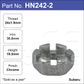 Hub Nuts Pair