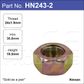 Hub Nuts Pair