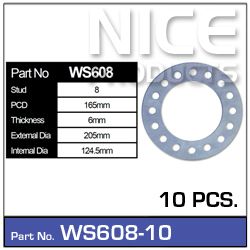 Wheel Spacers 10pcs
