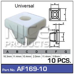 Fasteners Pkt 10