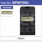 Power Window Switch