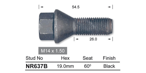 One Piece Stud 14 x 1.50mm