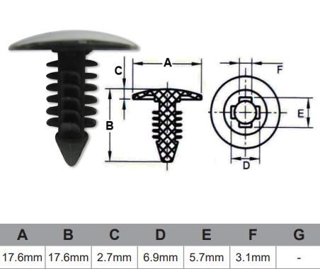 Fasteners Bag 100