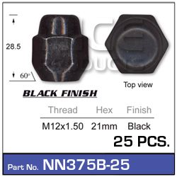Wheel Nuts pk25