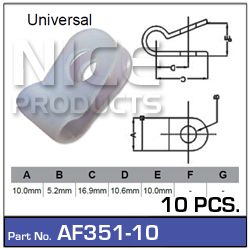 Fasteners Pkt 10