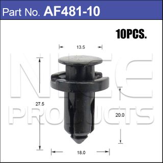 Fasteners Pkt 10