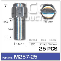 Mag Nuts pk25