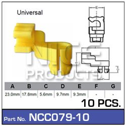 Door Clip Pkt 10