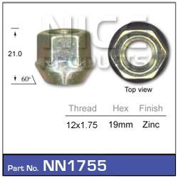 Wheel Nut Pk 100
