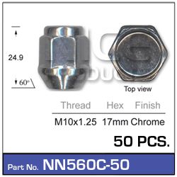 Wheel Nuts pk50