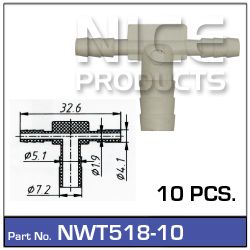 Hose Connection  Pkt 10