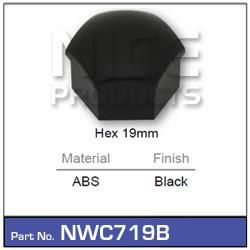 Wheel Nut Cover Black