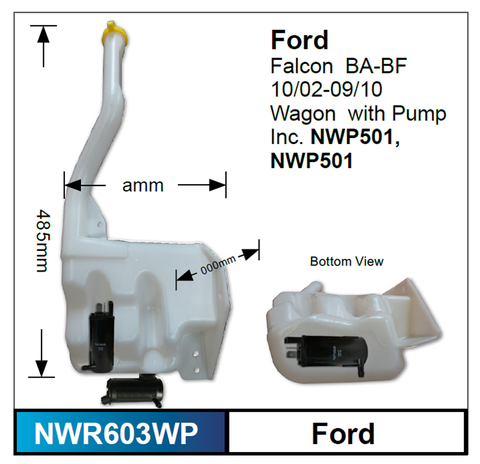 Washer Reservoir & Pump