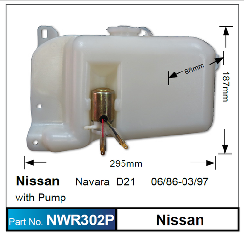 Washer Reservoir & Pump (NLA)