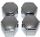 Wheel Nut Cover Chrome pk4
